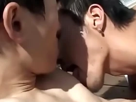 Japanese gay outdoor