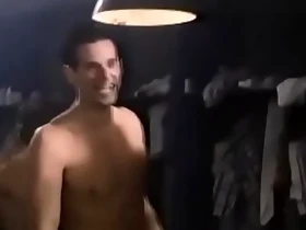 Robby Benson, naked in locker room scene in Running Brave (uncut theatrical version)
