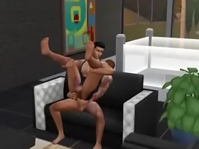 Gays trepando - The Sims 4