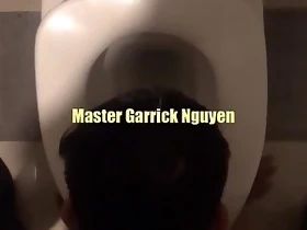 Master Garrick pissed on slave'_s head