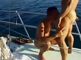 Romantic Fucking in Boat