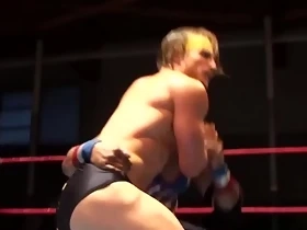Straight Clark Wrestler with Sexy Bubble-Butt