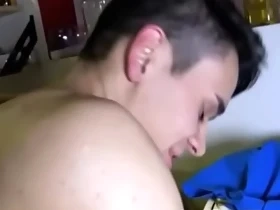 Straight Latin Twink gets fucked bareback hardcore for the cash